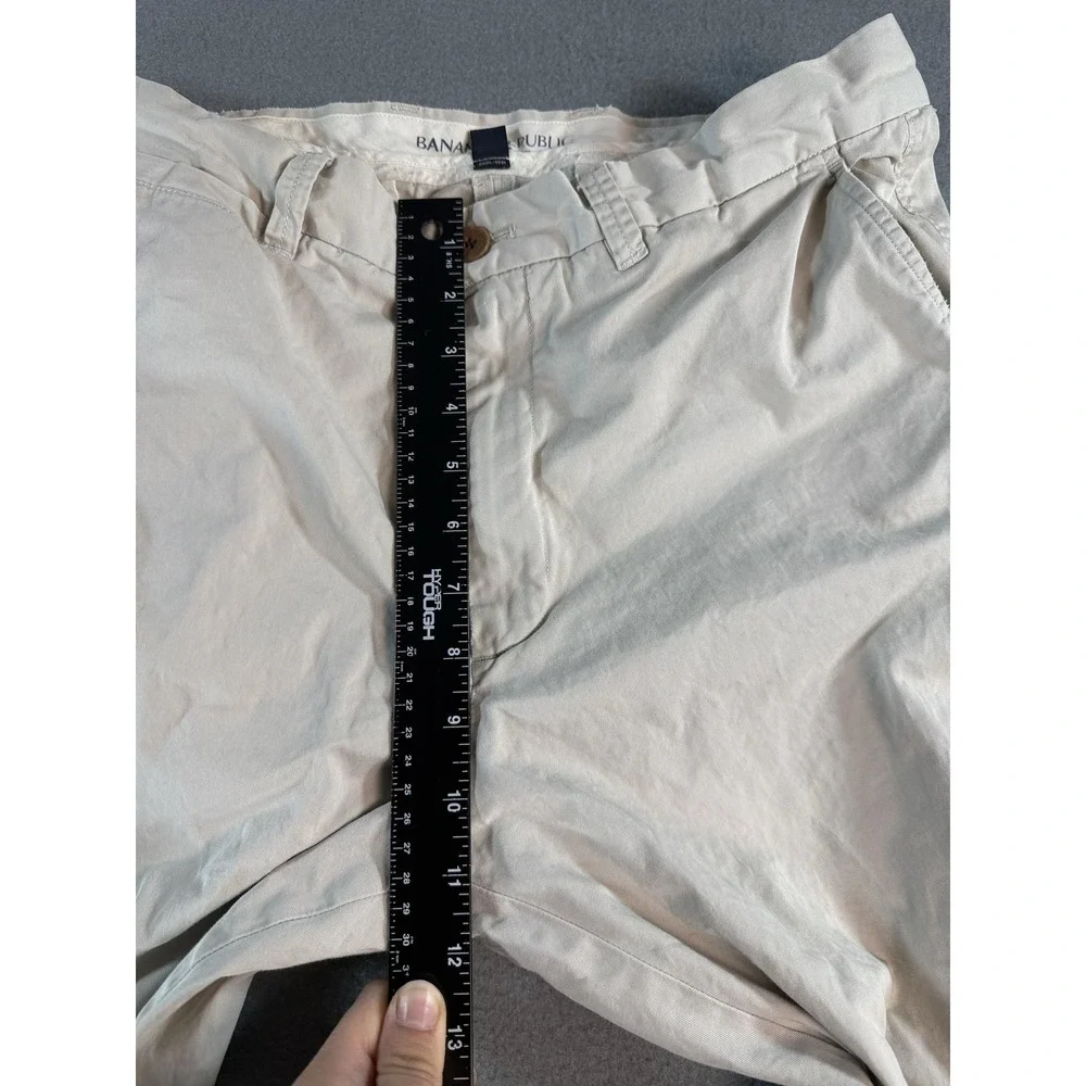 Banana Republic Pants Mens 33x32 Beige Regular Fit Chino Straight Casual